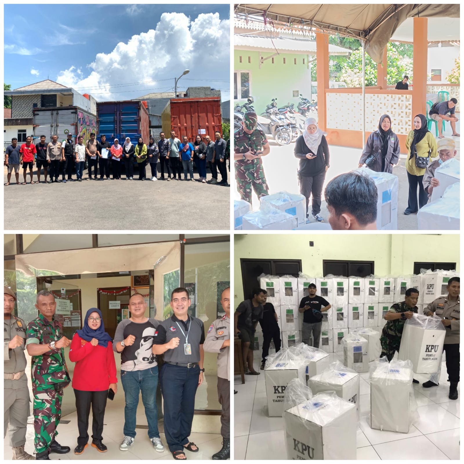 Pengamanan Logistik Kotak Suara
